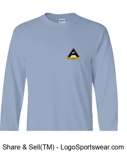 Gildan Adult Long Sleeve T-Shirt - Saturn/Jupiter Conjunction Artwork Design Zoom