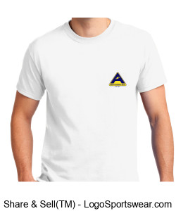 Gildan Adult Unisex Ultra Cotton T-shirt - Print Logo Design Zoom